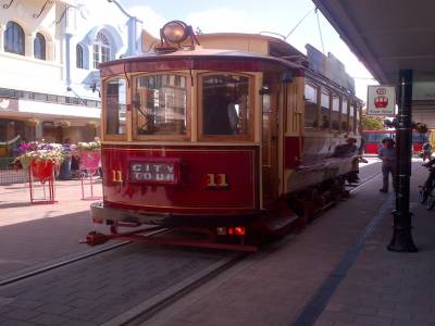 CHRISTCHURCH - le tram