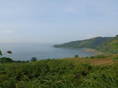 la baie de Palabuhan Ratu
