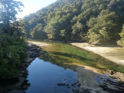 2 jours de kayak et un jour de trek 