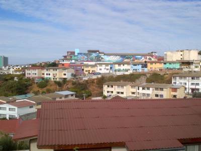 VALPARAISO - vue de la ville