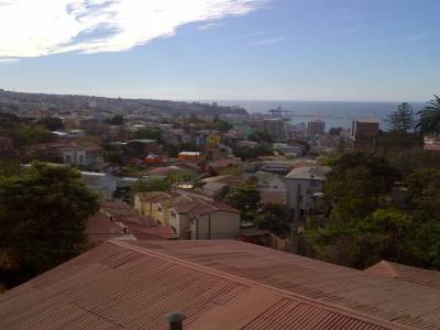 VALPARAISO - vue de la ville