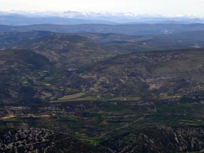 Drome depuis le col des tempetes