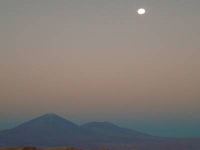vallée de la luna - jour de pleine lune