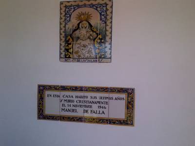 ALTA GRACIA - visite du musée manuel de Falla