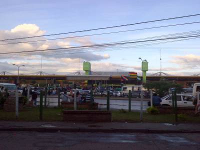 SANTA CRUZ - la gare routière