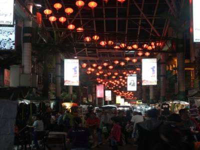 Le night market de Petaling street au coeur de chinatown