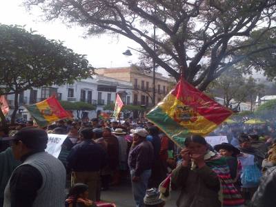 SUCRE - visite de la ville