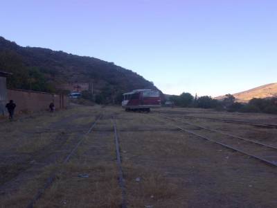 Voyage à POTOSI - le train