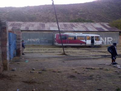 Voyage à POTOSI - le train