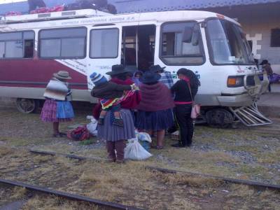 Voyage à POTOSI - le train