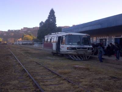 Voyage à POTOSI - le train