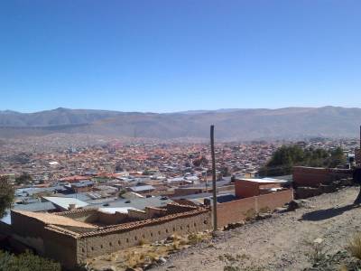 POTOSI - vue de la ville