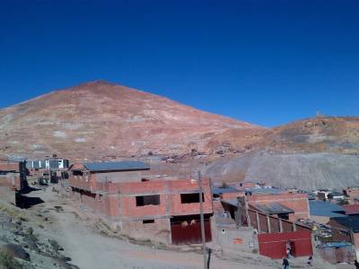 POTOSI - vue de la montagne