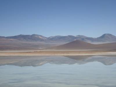 paysage du sud lipez - laguna blanca