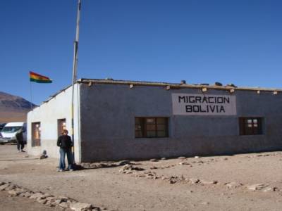 frontière bolivienne - a 4500m