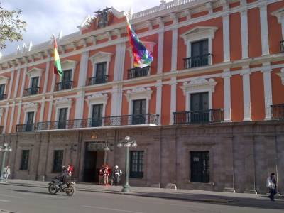LA PAZ - palais présidentiel