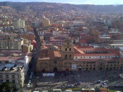 LA PAZ - visite de la ville