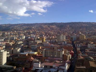 LA PAZ - visite de la ville