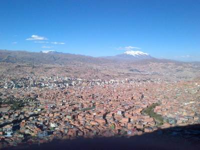 LA PAZ - visite de la ville