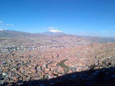 LA PAZ - visite de la ville