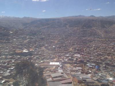 LA PAZ - visite de la ville