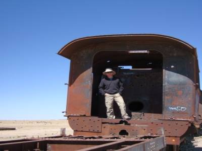 Uyuni - cimetiere des trains