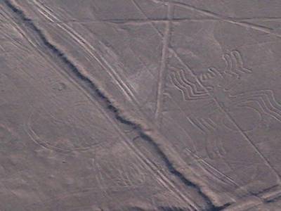 NASCA - survol des lignes