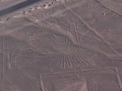 NASCA - survol des lignes