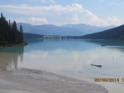 lac louise     parc banff 