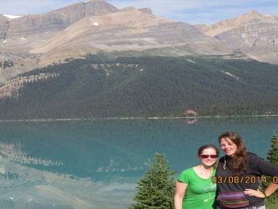 parc de banff  route des glaciers  la 93