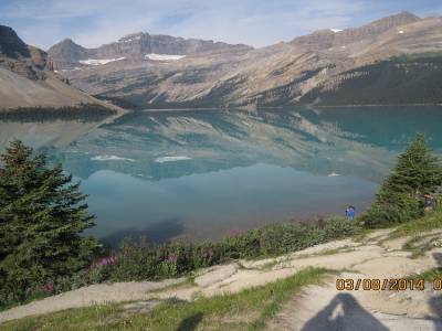 parc de banff route des glaciers   la route 93
