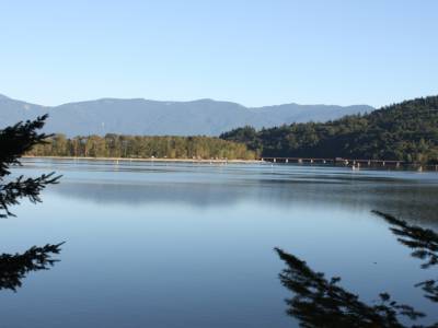 Sur la route entre Vancouver et Hope