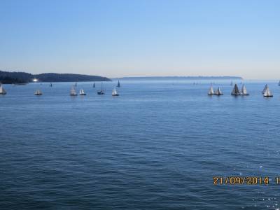 traversée sur l'ile de vancouver,colombie-britannique