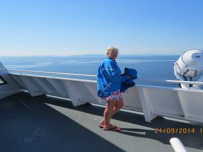 traversée sur l'ile de vancouver,colombie-britannique