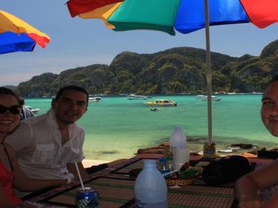 Premier lunch avec JP et Josianne