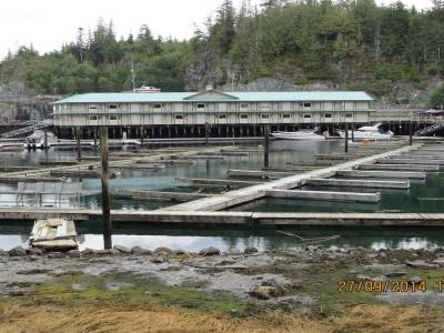 telegraphe cove ,ile de vancouver,colombie-britannique