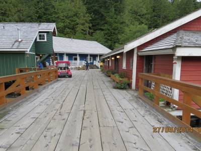 telegraphe cove ,ile de vancouver,colombie-britannique