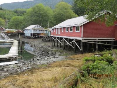 telegraphe cove ,ile de vancouver,colombie-britannique