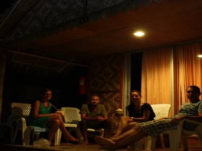 Un peu de temps pour relaxer en soirée...