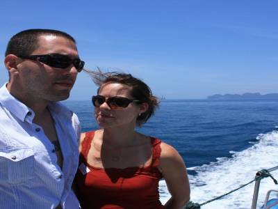 À bord du fast ferry en direction de Koh Lanta