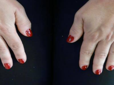 Et voilà des ongles nikels