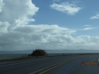 vu du pacific de la route 101