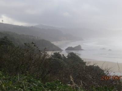 route 101 en oregon usa