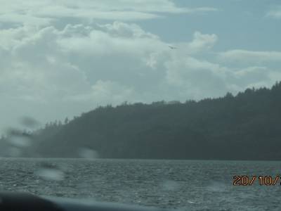 sur la route 101 de l'oregon