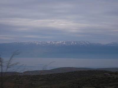 Lac d'Ohrid/ Frontière Albanie-Macédoine