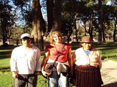 gringos et campesino - la grand mère voulait une photo de gringos