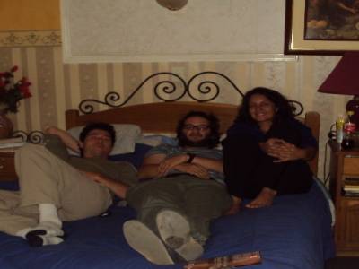 nos copains artistes - devant le foot