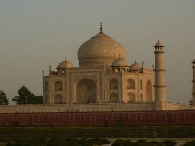 Le Taj Mahal, parmis les merveilles du monde