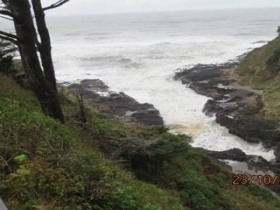 sur la route direction coose bay