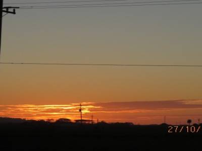 sur la route pres de ferndale en californie